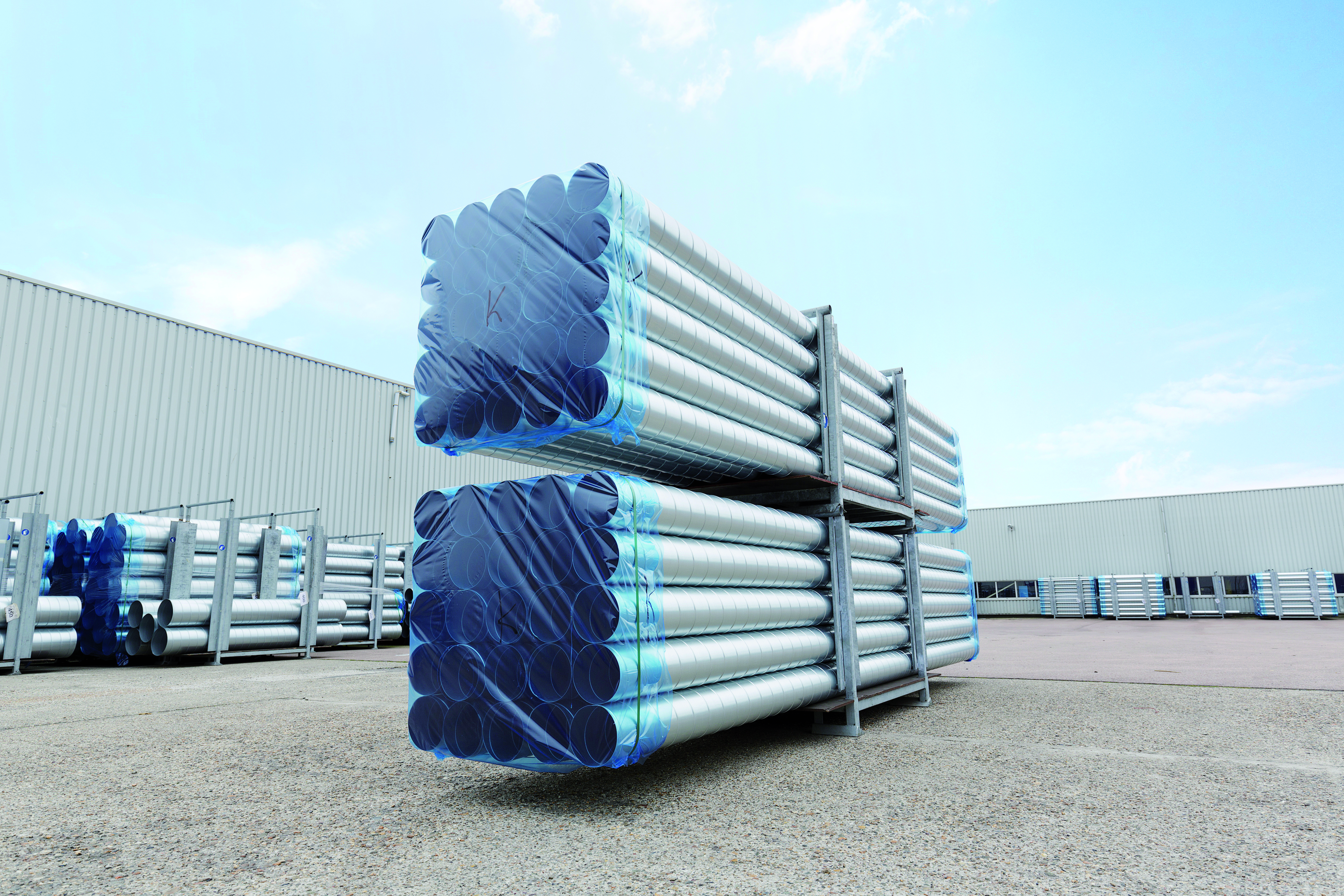 Air Spiralo levert KEN-LOK Spiralobuizen in een kooi